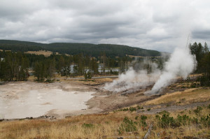 Montana Mud Geyser Yellowstone