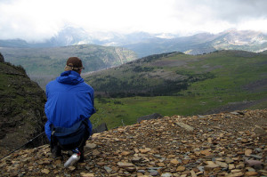 Fifty Mountain from the Turnoff to Sue Lake Overlook