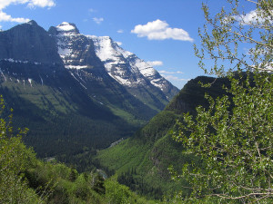 Going To The Sun U Valley Glacier National Park MT